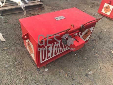 Detonator Storage Box Red WP MAG 06