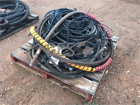 UNRESERVED - Pallet used hoses Item ID: 3513