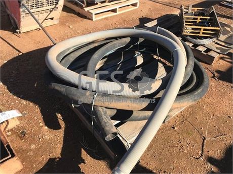 UNRESERVED - Air and water hoses on pallet Item ID: 3530