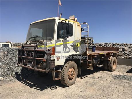 2007 Hino GT1J Tray Truck with Compressor ST16