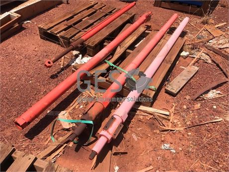 Sandvik Cylinders Boom Extension As Is x 3