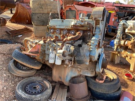 Detroit 60 Series Core with Dana SOH CL 8672 torque converter Running Take Out