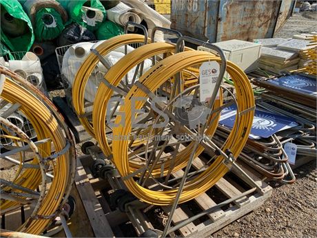 Cable Laying Products 3 x Rod Dispensing Reels Asset ItemID_3723