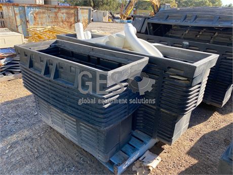Pallet of various Pits and PVC Pipe ex Telstra NBN Asset ItemID_3716