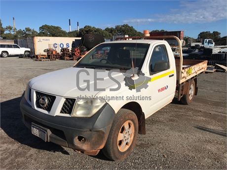 2009 Nissan Navara D40 Single Cab Tray Back Asset HCE079