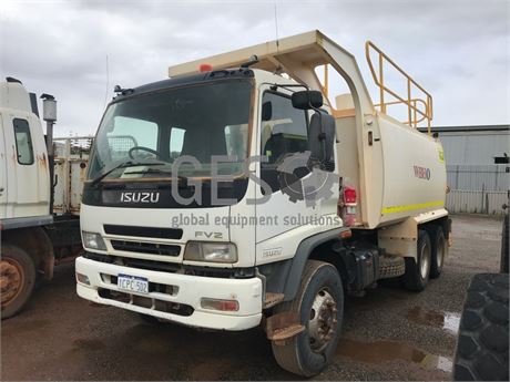 2007 Isuzu FVZ1400 Auto SITEC 275 Water Truck has Chassis Rust Asset WCC030