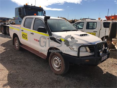 2014 Toyota Hilux KUN26R SR Auto 3.0 D4D Dual Cab Well Body Asset HCE153