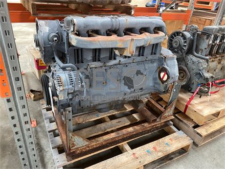 This is a Deutz Scrap Engine Model F6L914