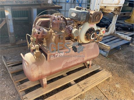 Yanmar T20D Compressor with 70 Litre receiver Used