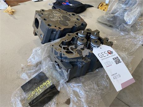 Komatsu Cylinder Heads x 2