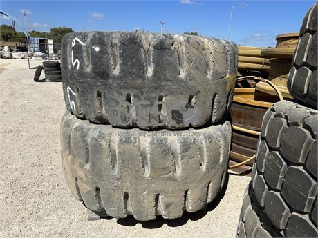 Various 29.5R25 Tyres x 2 Used