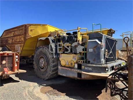 2018 Atlas Copco MT65 Underground dump truck NON running