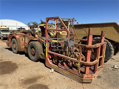 Toro 151D Underground loader with pin on ANFO Work platform