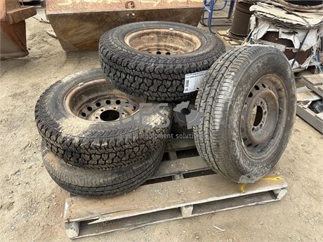 Kumho, Toyo & various 215/75/R15, 195R15C and various tyres new and used x 6