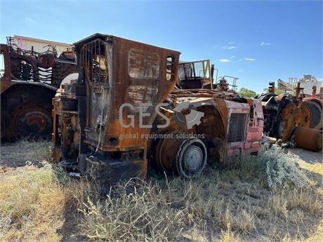 2020 Sandvik LH621i Fire damaged Rear Chassis and front Chassis only