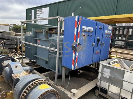 Hahn 1500 KVA 11/1 KV Yyn0 Substation with Lucy FRMU MK1 Oil RMU