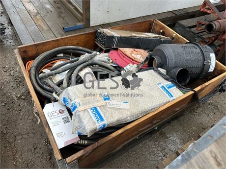 Sandvik Crate of Solo drill rig parts Drilling Equipment