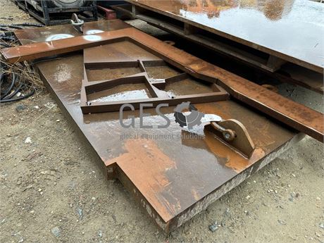 Steel plate 4 inch sheet and 1 inch sheets