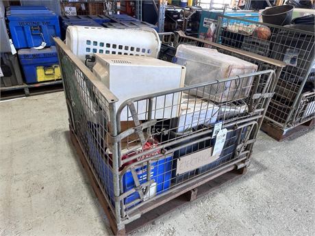 Pallet cage with Electrical Appliances & equipment