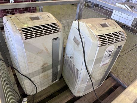 Delongi PAC A100 Eco Air Conditioners x 2