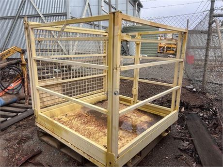 Man cage work platform excludes crane parts