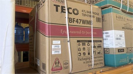 Teco TBF47WMB 47L Bar Fridge NEW in original packaging