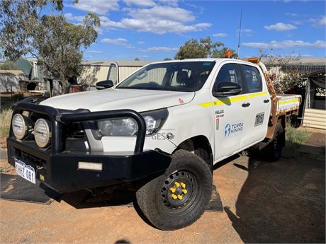 2021 Toyota Hilux 8 Gen dual cab tray back automatic