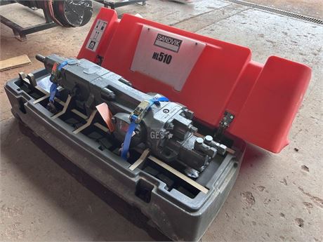 Sandvik HL510 rebuilt in OEM plastic transport box