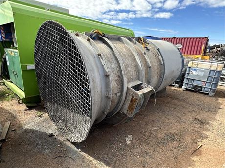 Clemcorp 90 KW 1 KV CC1400 Vent Fan with damaged silencer