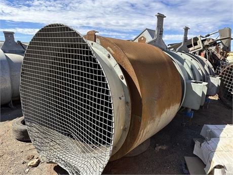 2005 Clemcorp 180 KW Twin 90KW 1 KV CC1400 Vent Fan