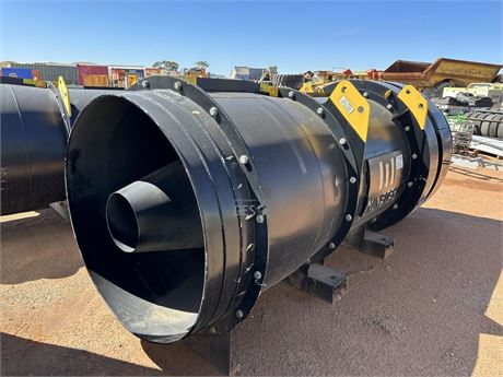 Minetek 250 KW 1 KV HO Fan vent fan with adjustable flow capability