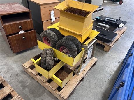 Steel sample splitters & spare parts