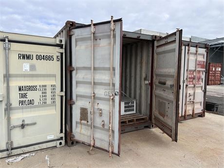 2007 CIMC 40 ft GP Container with Teco 3 KW Air conditioner