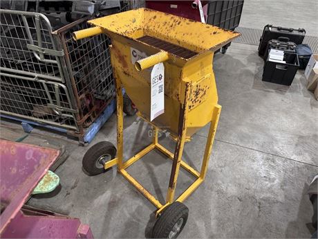 Steel sample splitter
