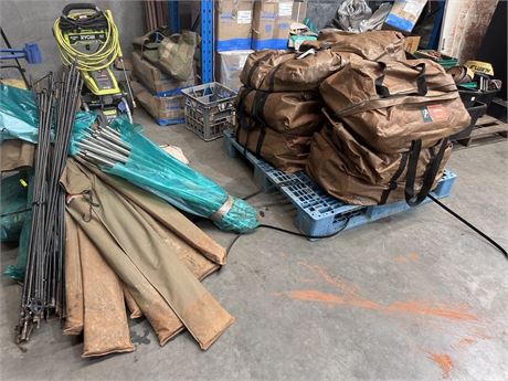 Campmor Outdoor Safari Bow dome tents x 3