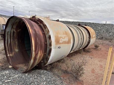 2007 Clemcorp 180 KW Twin 90 KW 1000 volt CC1400 Vent Fan with dual silencers