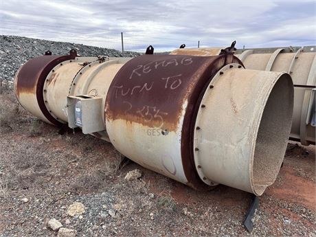 2004 Clemcorp 55 KW 1000 volt CC1254 Vent Fan with dual silencers