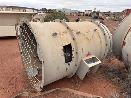 2009 Zitron 55 KW 1000 volt 1200 Vent Fan damaged