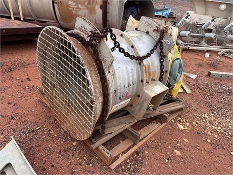 2005 Clemcorp 22 KW 1000 volt VH712-T Vent Fan with intake grille