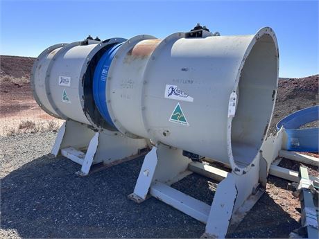 Clemcorp 1450 mm Vent doors with adaptor on stand x 2