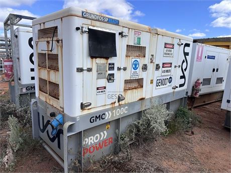 2016 UON 100 KVA LC100C parts missing non running