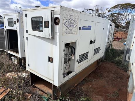 2013 DESS Power DC106S/B 96 KVA Cummins / Stamford generator parts missing