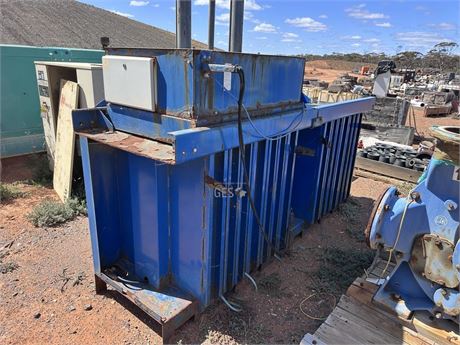 2017 Macfab 200 Multi Chamber Baler rusted non running