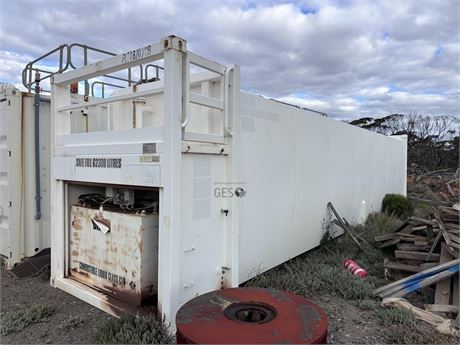 2011 Petro Industrial 62.3 KL 12 mtr bunded LTT54-DB fuel tank incomplete