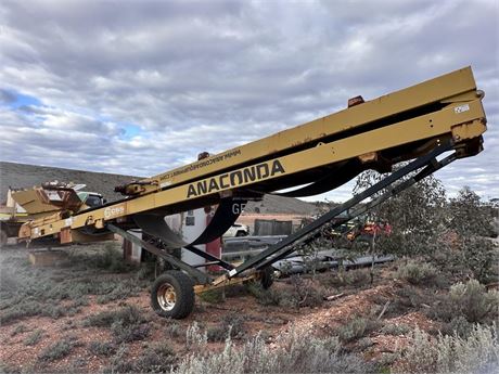 2014 Anaconda ST6036 Radial wheel  conveyor stacker non operational