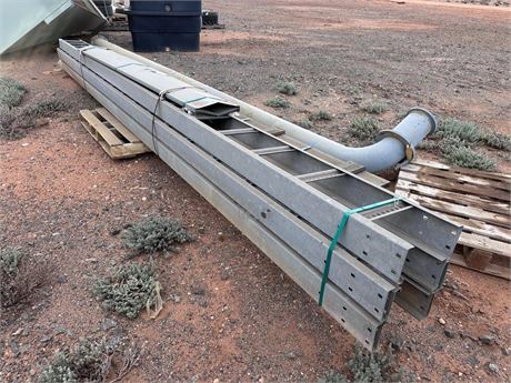 300 mm x 6 mtr cable ladder pack of 5 lengths with lids