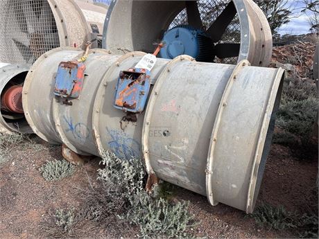 90 KW Twin 45 KW 1000 volt vent fan damaged un tested