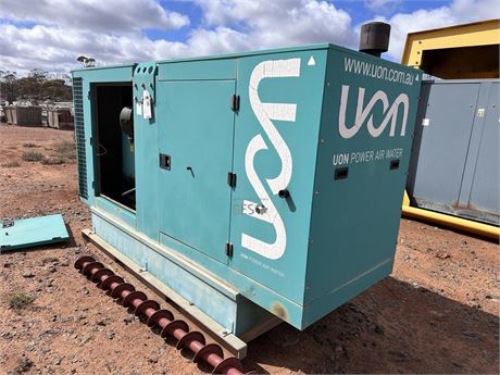 UON Generator approx 100 KVA Cummins engine parts missing