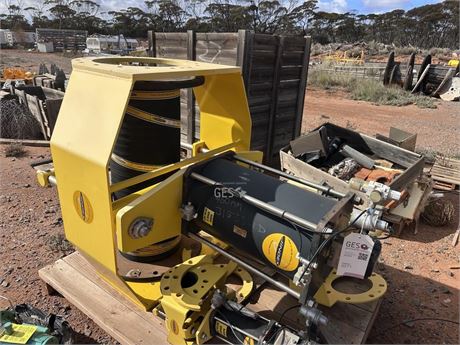 Jindex 450 mm squeeze valve with hose & actuator unused