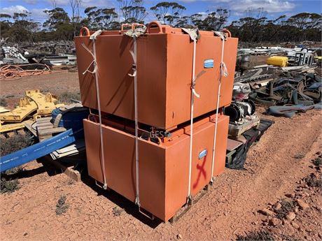 East West Engineering Lockable transport boxes x 2 unused